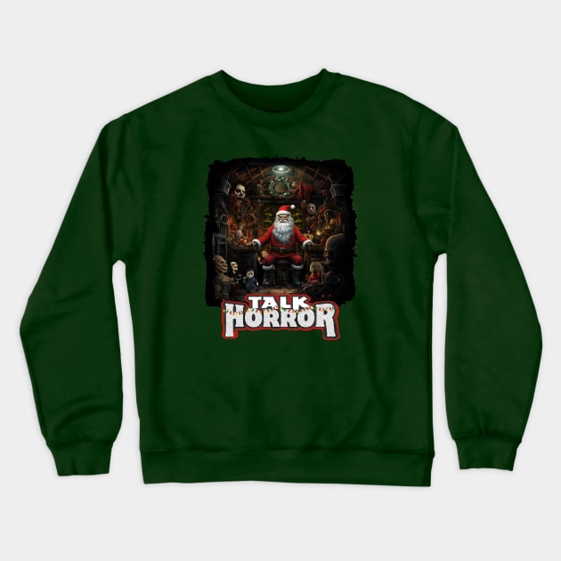 Santa's Workshop: Christmas 2023 Crewneck Sweatshirt by TalkHorror